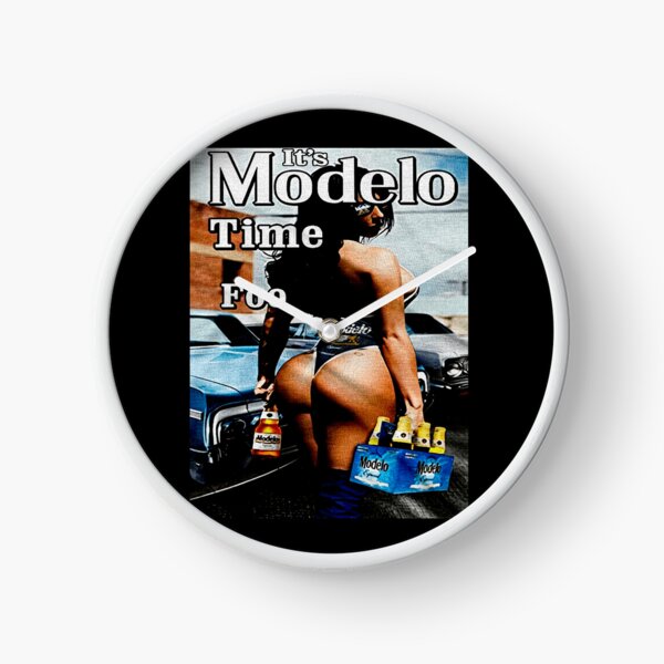 Modelo Clocks for Sale | Redbubble