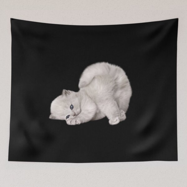 Item preview, Cute Cat designed and sold by ZubiyaArt.