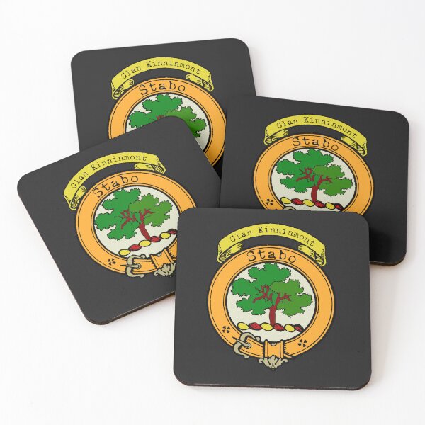 Item preview, Kinninmont Clan Surname crest designed and sold by BagTown Clans.