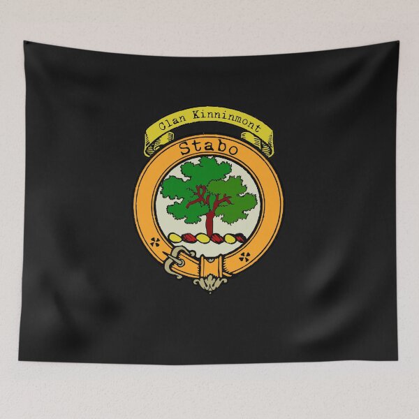 Item preview, Kinninmont Clan Surname crest designed and sold by BagTown Clans.