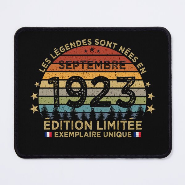 Item preview, Anniversaire 100 Ans Les Legendes Sont Nees en Septembre 1923 designed and sold by cssdru.