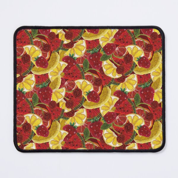 Item preview, Beaded fruit salad print  designed and sold by Oliviajulianna.