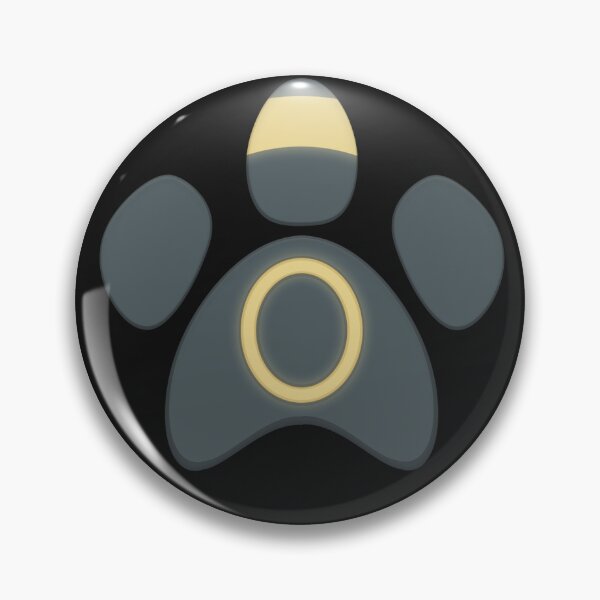 Item preview, Umbreon Pawprint designed and sold by galaxydaydreams.