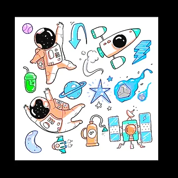 Artwork thumbnail, Space objects by Rajeev Singh