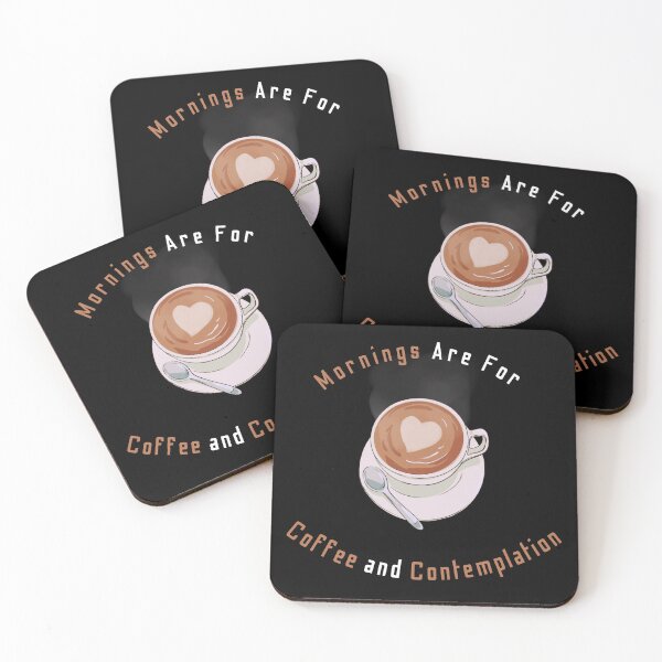Item preview, mornings are for coffee and contemplation designed and sold by Matjermoon.