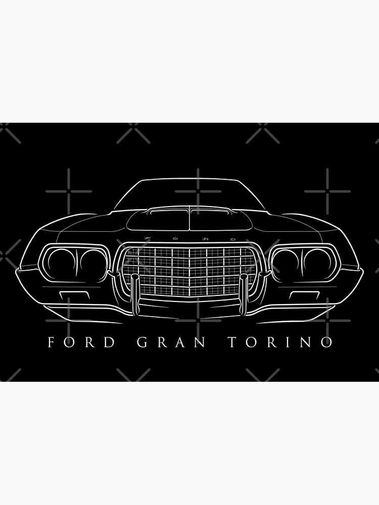 Ford Gran Torino Sport vector drawing