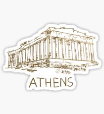Athens Greece Sticker