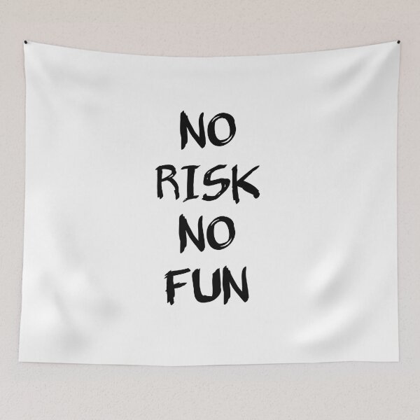 Item preview, No Risk No Fun designed and sold by Fus-art94.