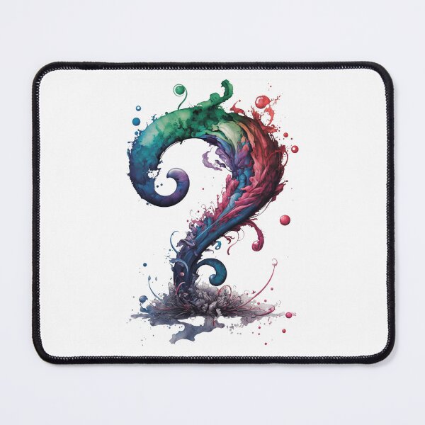 Item preview, Cool Watercolor Art-I Have A Question designed and sold by letsgetinspired.
