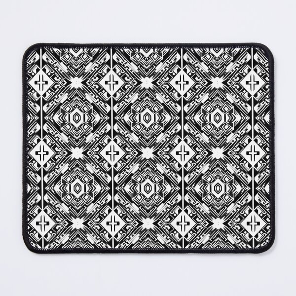 Item preview, Traditional Igorot-inspired tribal pattern. Ethnic Black and white designed and sold by IlustradoArts.
