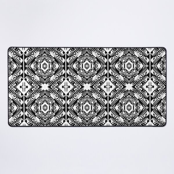 Item preview, Traditional Igorot-inspired tribal pattern. Ethnic Black and white designed and sold by IlustradoArts.