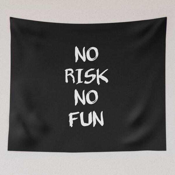 Item preview, No Risk No Fun designed and sold by Fus-art94.