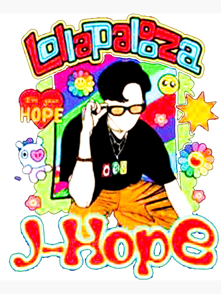 J Hope Lollapalooza Tote Bag for Sale by shopJuJic