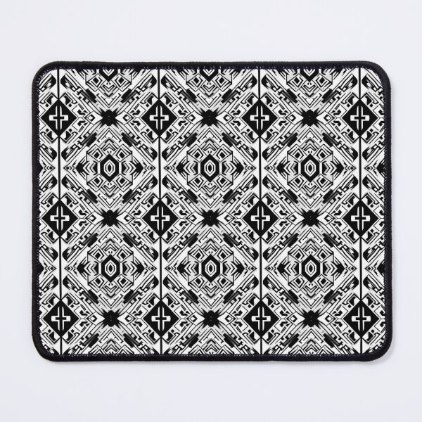 Item preview, Traditional Igorot-inspired tribal pattern. Ethnic Black and white designed and sold by IlustradoArts.