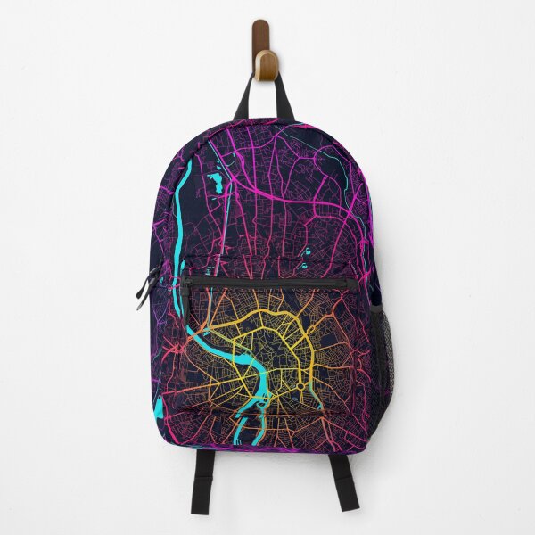 Item preview, Toulouse City Map of Occitanie, France - Neon designed and sold by deMAP.