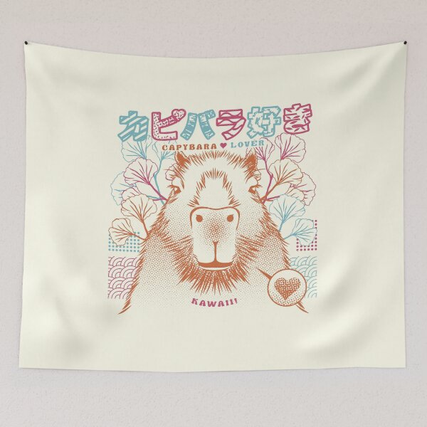 Item preview, Capybara Love Anime Manga by Tobe Fonseca designed and sold by Tobe Fonseca®.