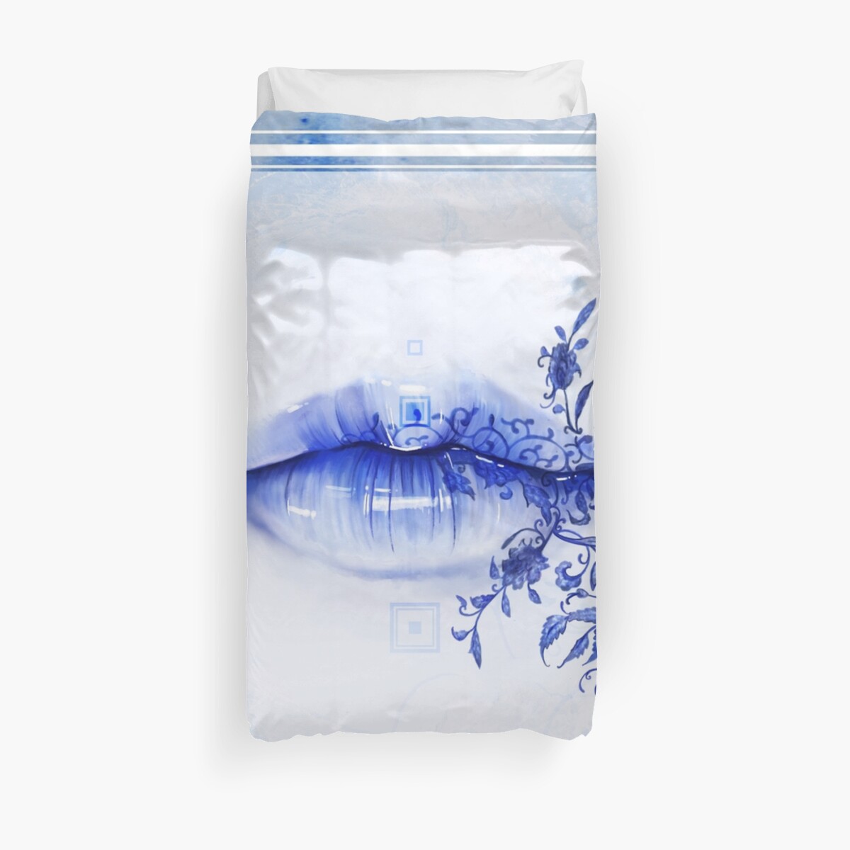 Porcelain Lolita Duvet Cover By Bicicle Redbubble