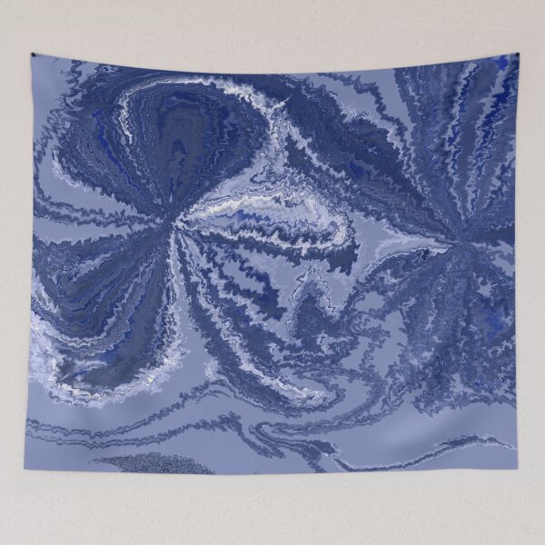 Item preview, Blue Fantasy Pattern designed and sold by designs-by-ann.