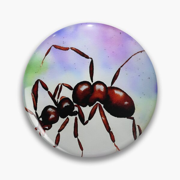 Artikelvorschau, Ant highly detailed watercolor painting entworfen und verkauft von DrawItOnce.