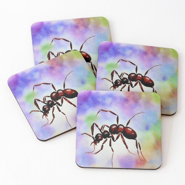 Item preview, Ant highly detailed watercolor painting designed and sold by DrawItOnce.