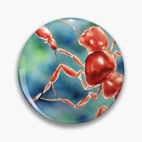 Artikelvorschau, Ant highly detailed watercolor painting entworfen und verkauft von DrawItOnce.