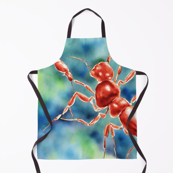 Item preview, Ant highly detailed watercolor painting designed and sold by DrawItOnce.