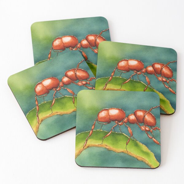 Item preview, Ant highly detailed watercolor painting designed and sold by DrawItOnce.