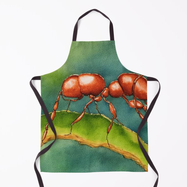 Item preview, Ant highly detailed watercolor painting designed and sold by DrawItOnce.