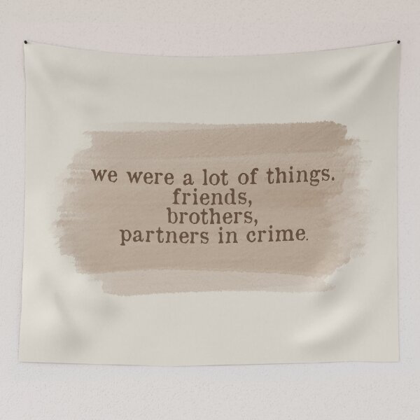 Item preview, if we were villains quote designed and sold by atlasbackache.