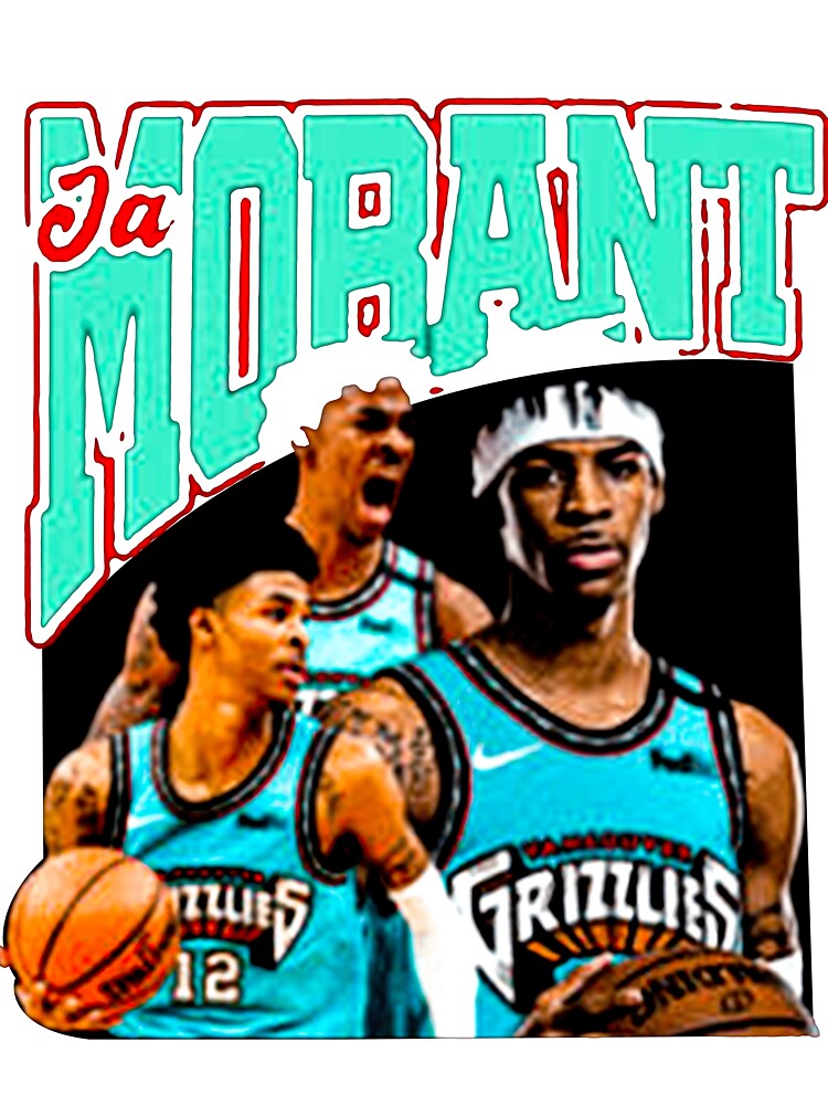 Temetrius Morant Memphis Grizzlies Throwback Teal Jersey