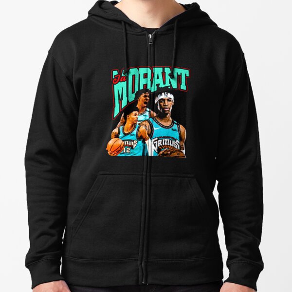 BALLALLDAY Ja Morant Memphis Grizzlies Basketball Signature Hoodie