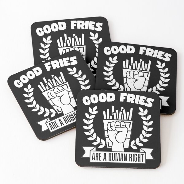 Item preview, Good Fries are a Human Right designed and sold by to-esu.