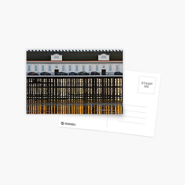 Parallel Pier Parking Postcard