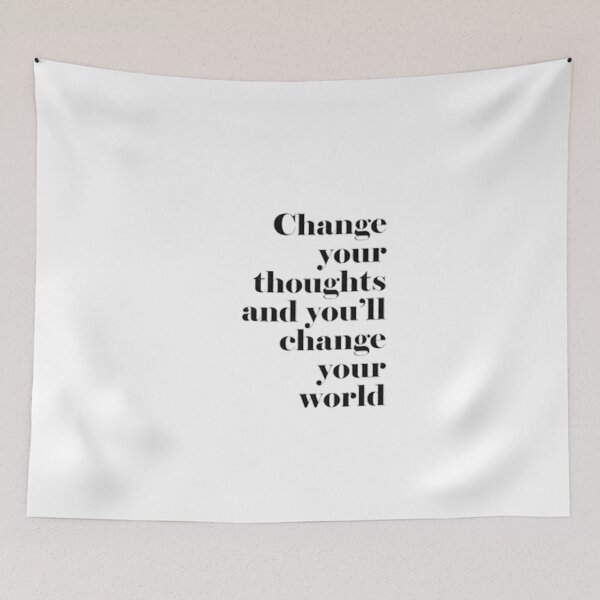 Item preview, Change your thoughts and you'll change your world designed and sold by THE-TFG.