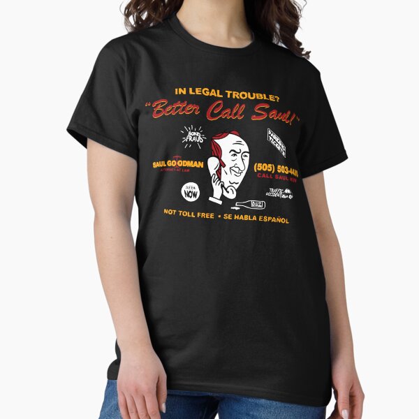 Vista previa del artículo con la obra «Saul Goodman Abogado», diseñado y vendido por Emptyst store.