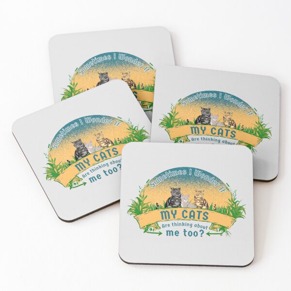 Item preview, Sometimes I Wonder If Cats Are Thinking About Me Too  designed and sold by Reddiamond3 ⭐⭐⭐⭐⭐.