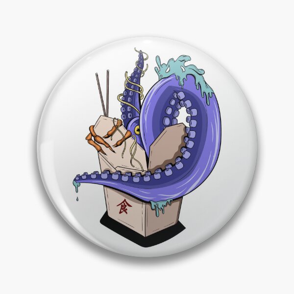 Item preview, Chinese Take Away Cartoon Illustration designed and sold by Kane9Unit.