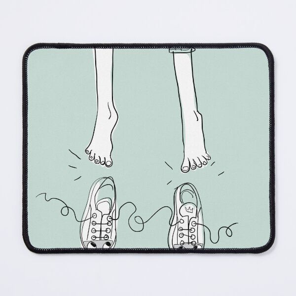Item preview, pair of bare feet and small sneakers designed and sold by duxpavlic.