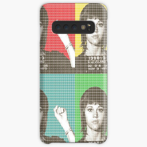 Jane Fonda Mug Shot x4 Samsung Galaxy Snap Case