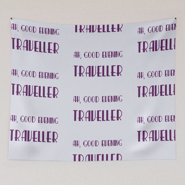Item preview, Good Evening Traveller designed and sold by atlasbackache.