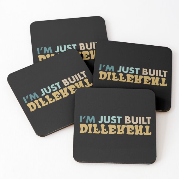 Item preview, I'm Just Built Different funny saying sarcastic sarcasm motivational designed and sold by Mannoucha ⭐⭐⭐⭐⭐ ( 1,978 reviews ).