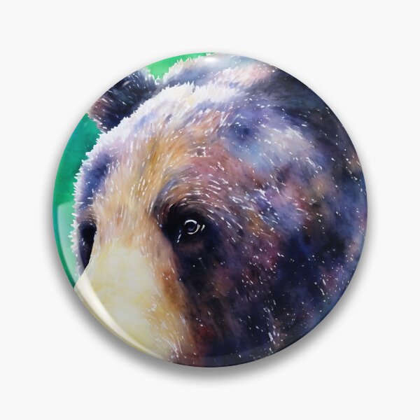 Artikelvorschau, Bear highly detailed watercolor painting entworfen und verkauft von DrawItOnce.