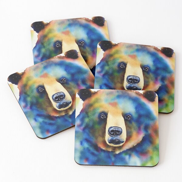 Artikelvorschau, Bear highly detailed watercolor painting entworfen und verkauft von DrawItOnce.