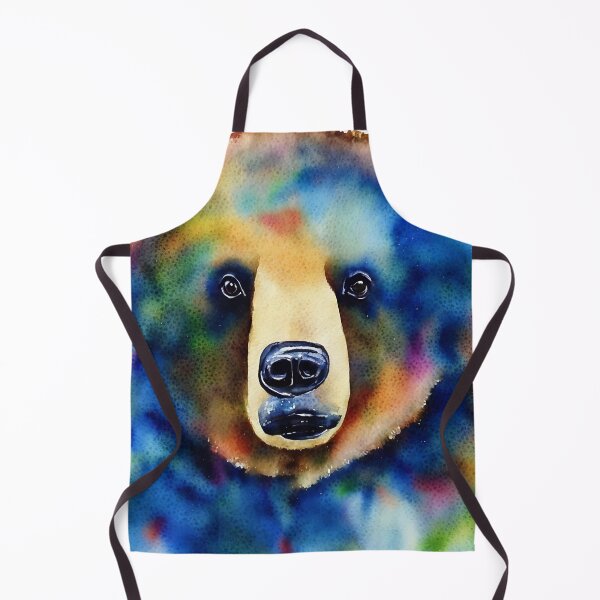 Artikelvorschau, Bear highly detailed watercolor painting entworfen und verkauft von DrawItOnce.