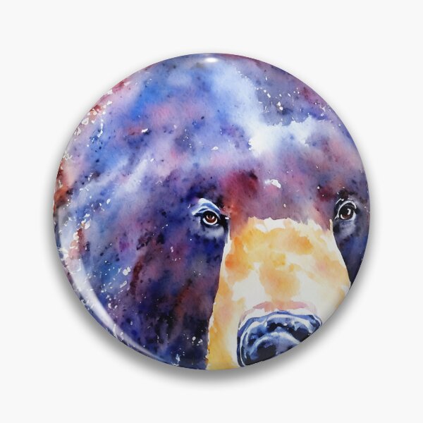 Artikelvorschau, Bear highly detailed watercolor painting entworfen und verkauft von DrawItOnce.