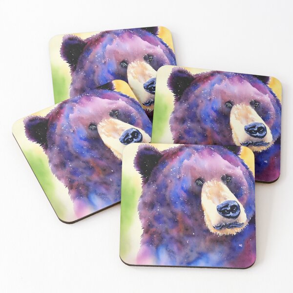 Item preview, Bear highly detailed watercolor painting designed and sold by DrawItOnce.