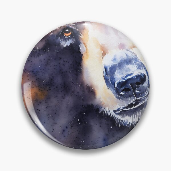 Artikelvorschau, Bear highly detailed watercolor painting entworfen und verkauft von DrawItOnce.