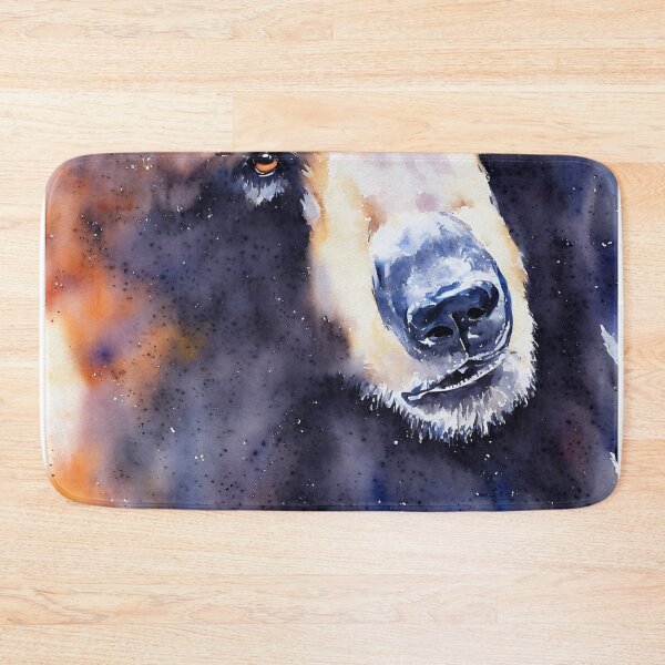 Artikelvorschau, Bear highly detailed watercolor painting entworfen und verkauft von DrawItOnce.
