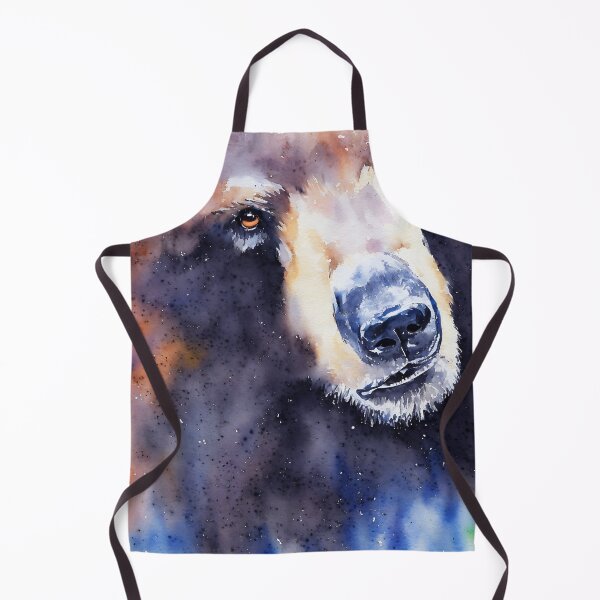 Artikelvorschau, Bear highly detailed watercolor painting entworfen und verkauft von DrawItOnce.