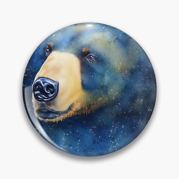 Artikelvorschau, Bear highly detailed watercolor painting entworfen und verkauft von DrawItOnce.